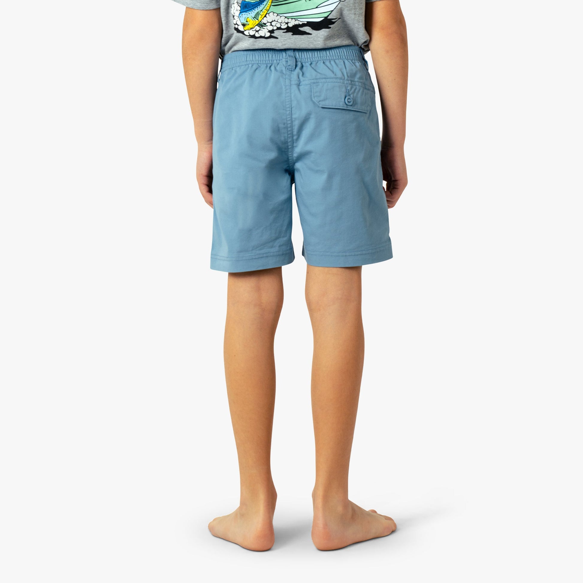 AFTCO Youth Landlocked Shorts Blue Shadow