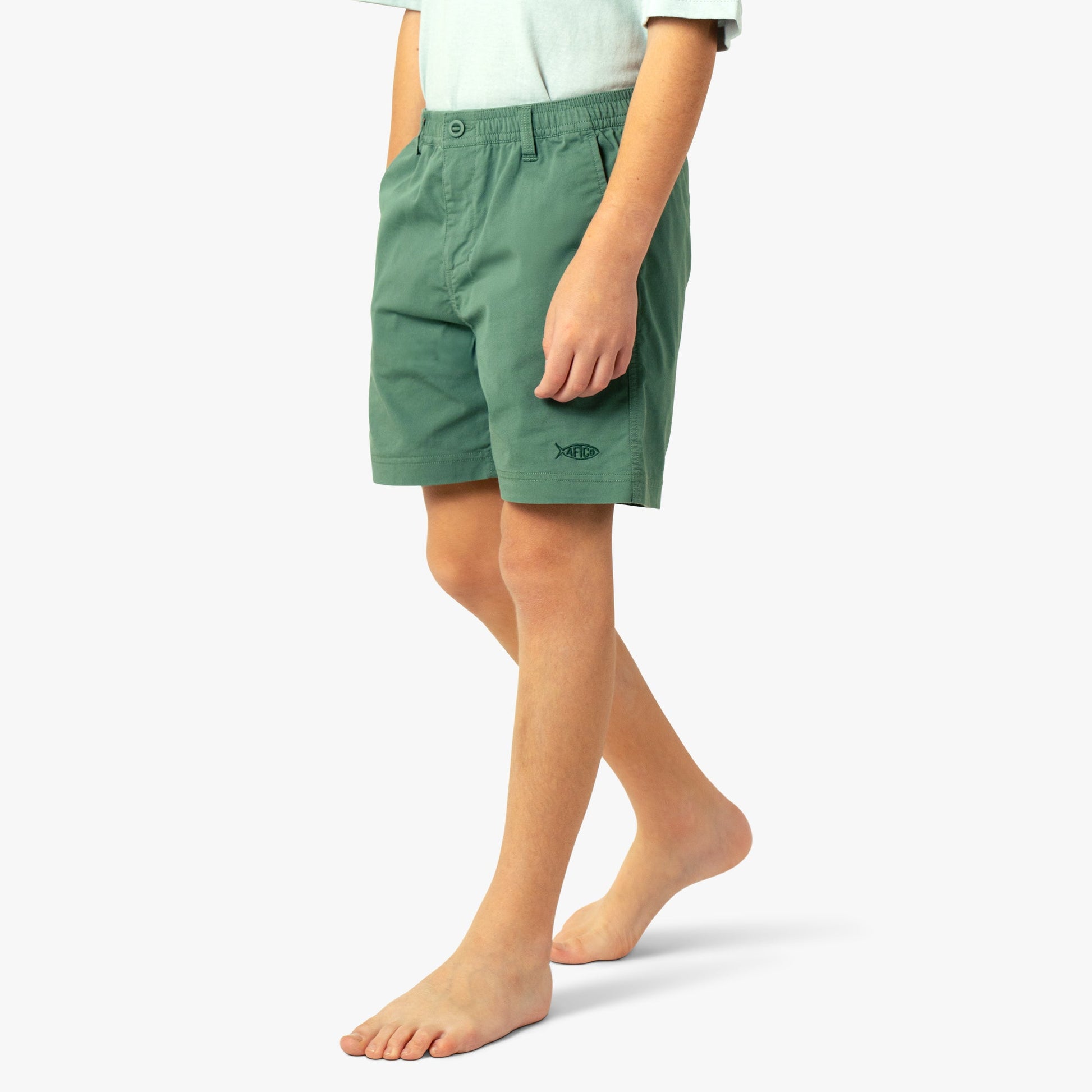 AFTCO Youth Landlocked Shorts Blue Shadow