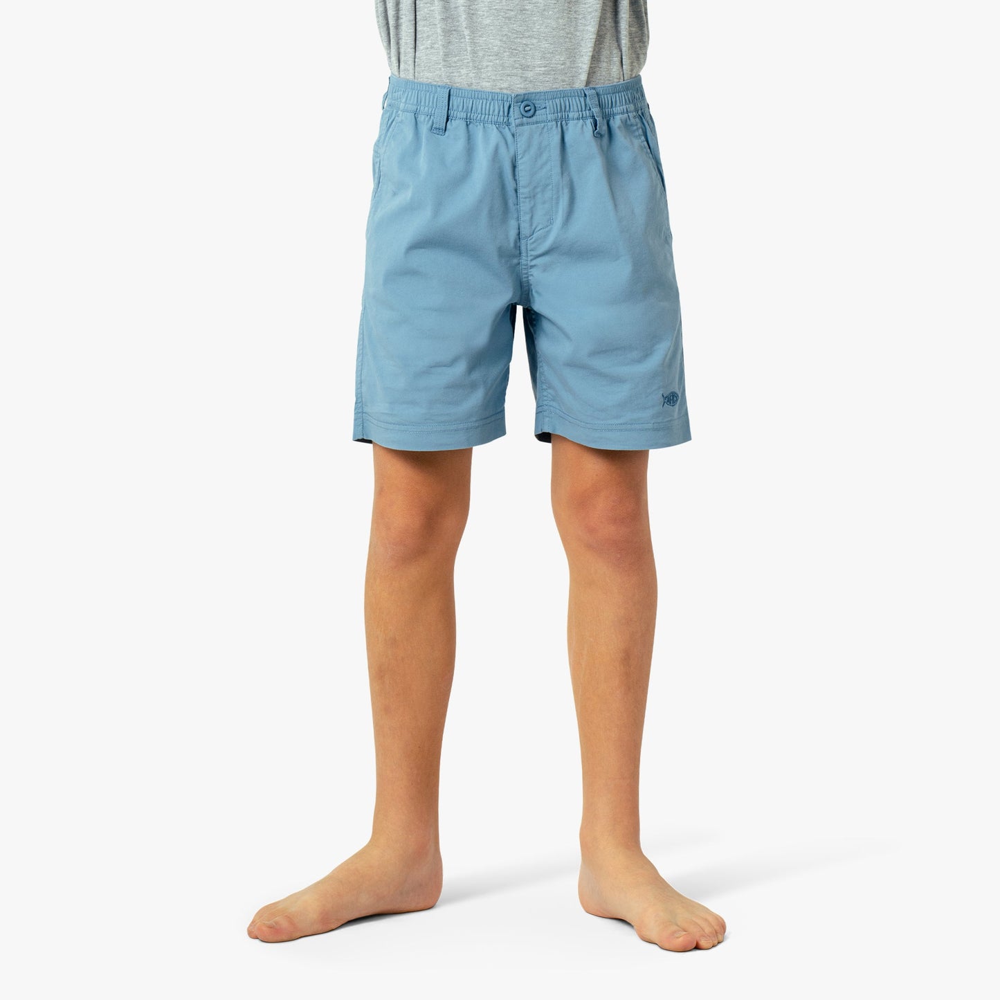 AFTCO Youth Landlocked Shorts Blue Shadow