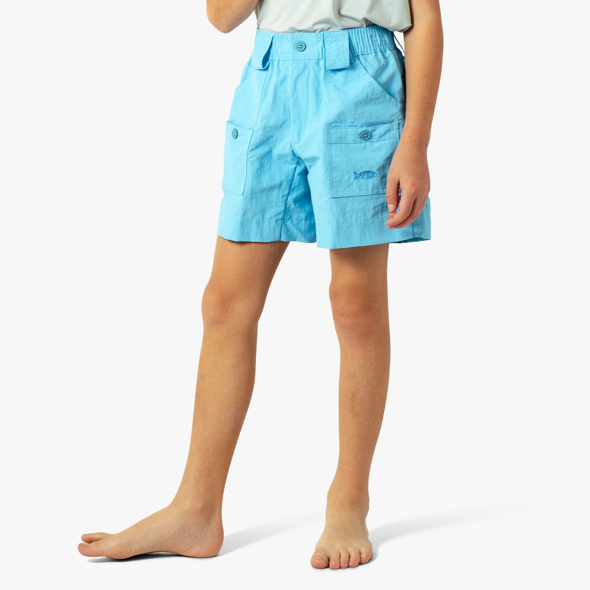 AFTCO Kids Original Fishing Shorts Splish Splash