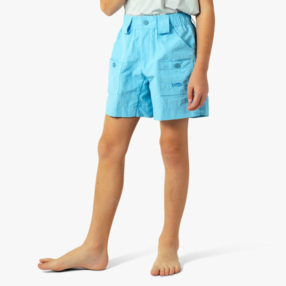 AFTCO Kids Original Fishing Shorts Splish Splash
