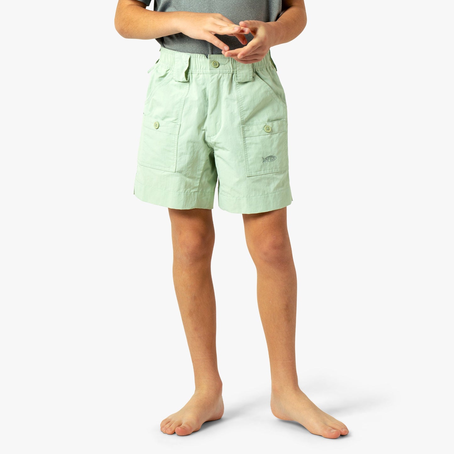 AFTCO Kids Original Fishing Shorts Splish Splash
