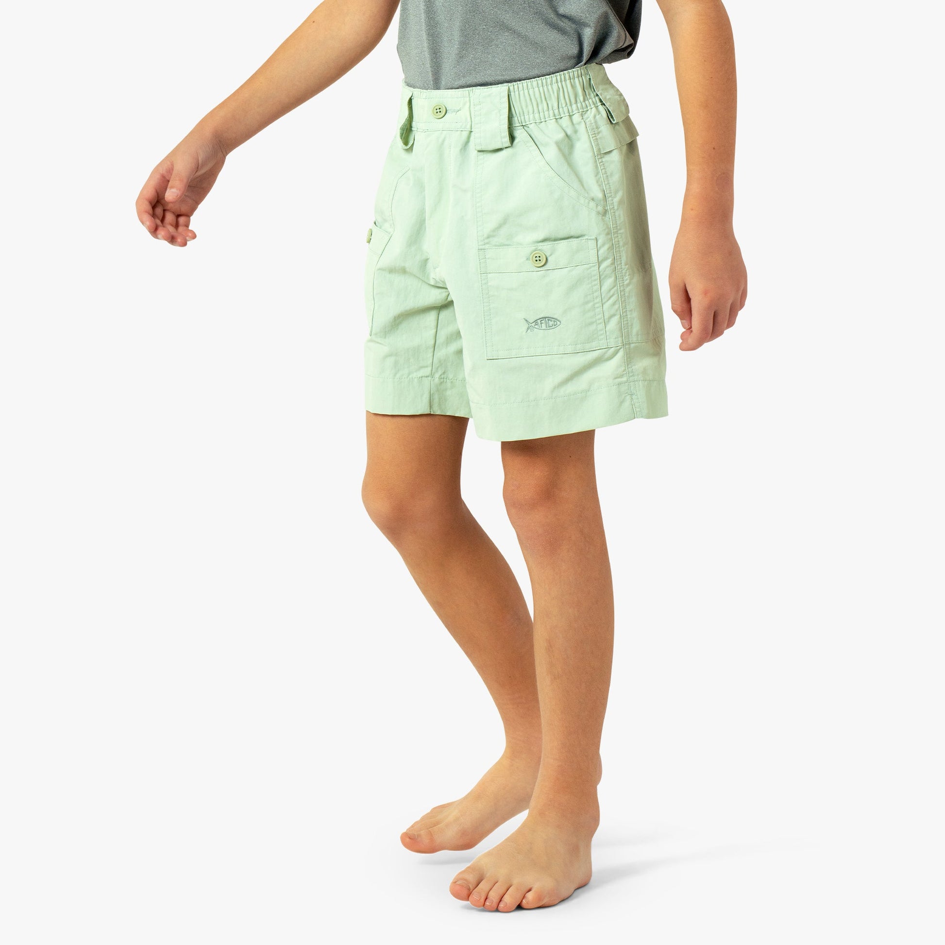 AFTCO Kids Original Fishing Shorts Splish Splash