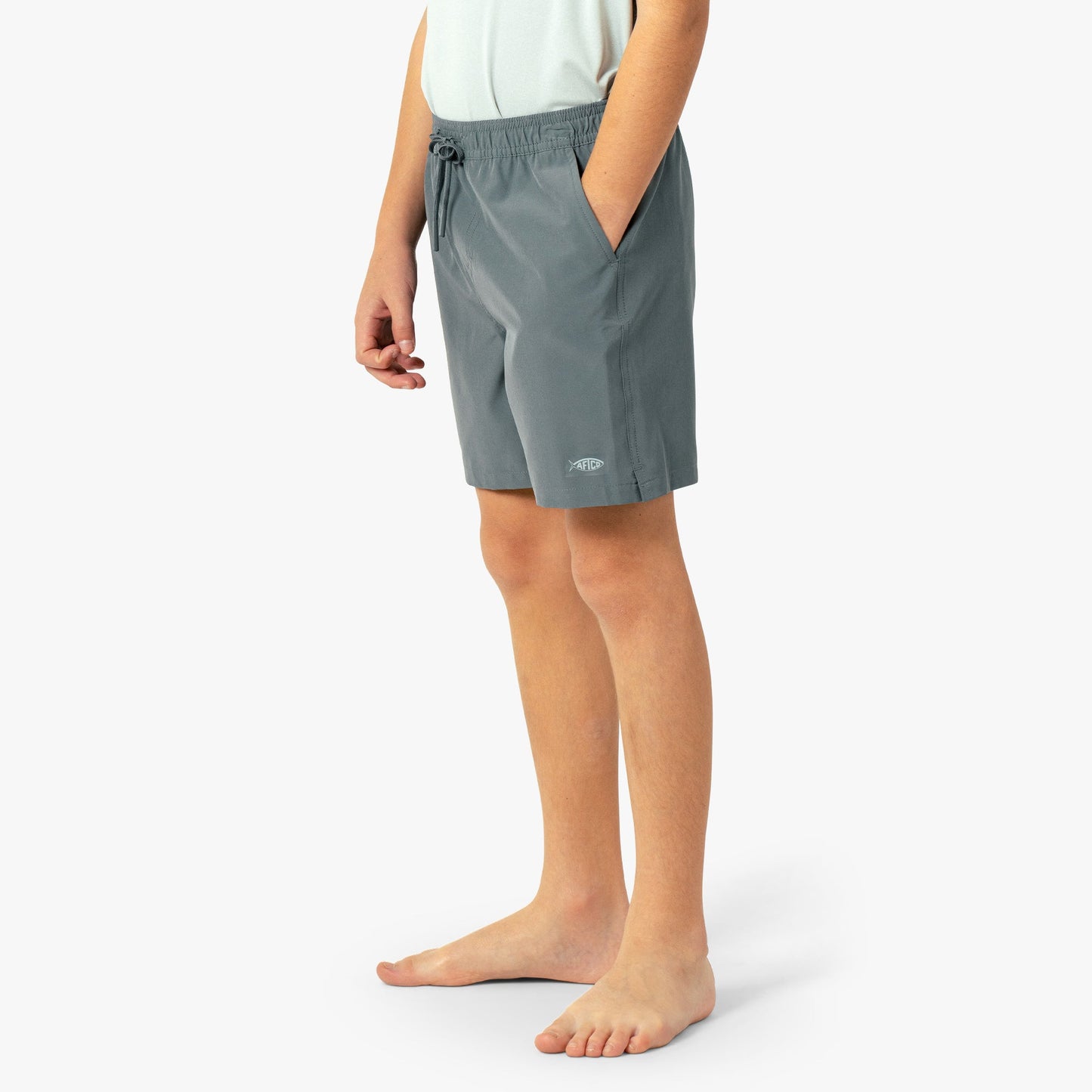 AFTCO Youth Strike Swim Shorts - Kid's Swim Trunks Splish Splash