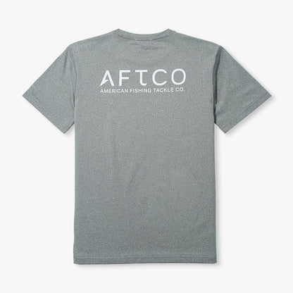 AFTCO Youth Samurai SS Performance Shirt Steel Heather