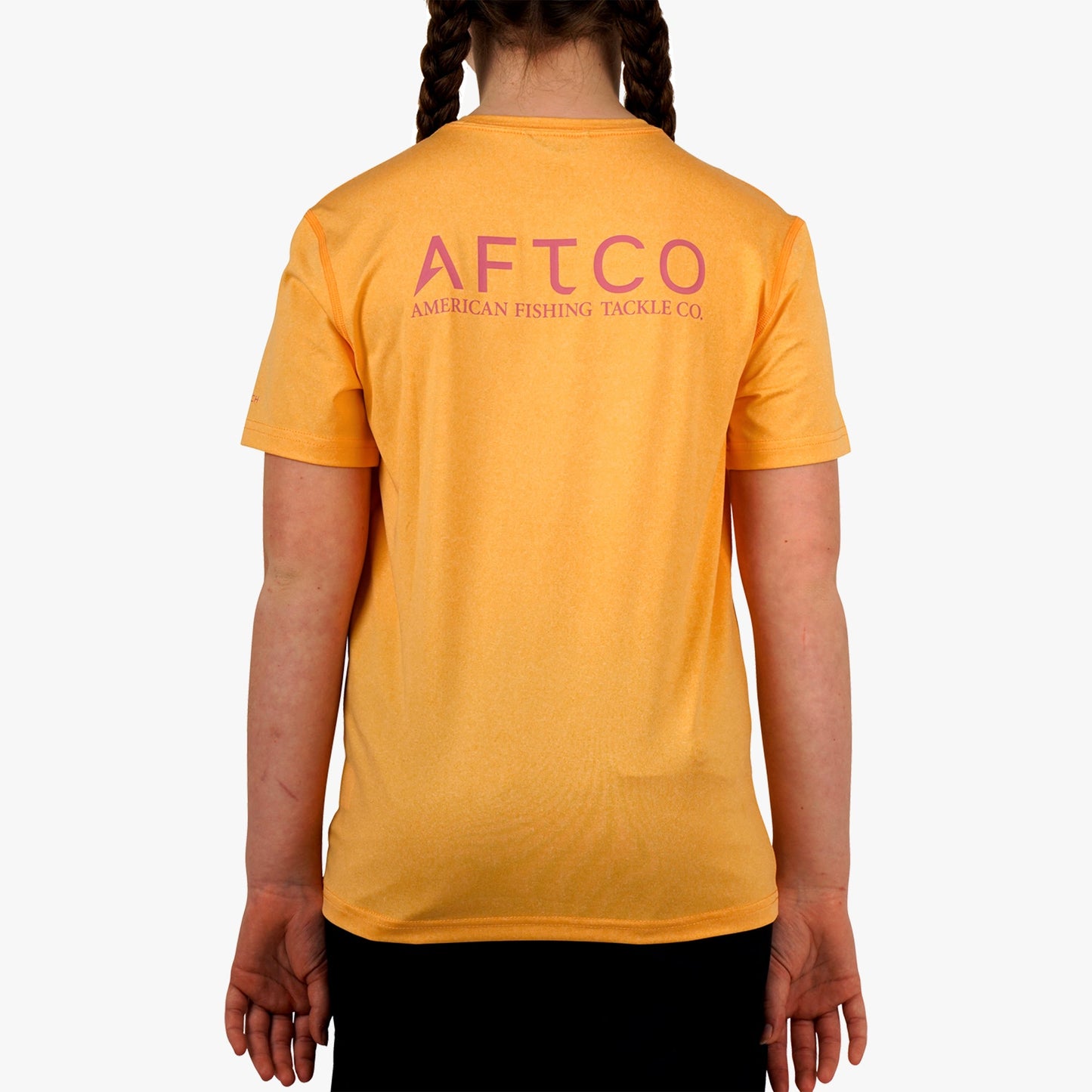 AFTCO Youth Samurai SS Performance Shirt Steel Heather