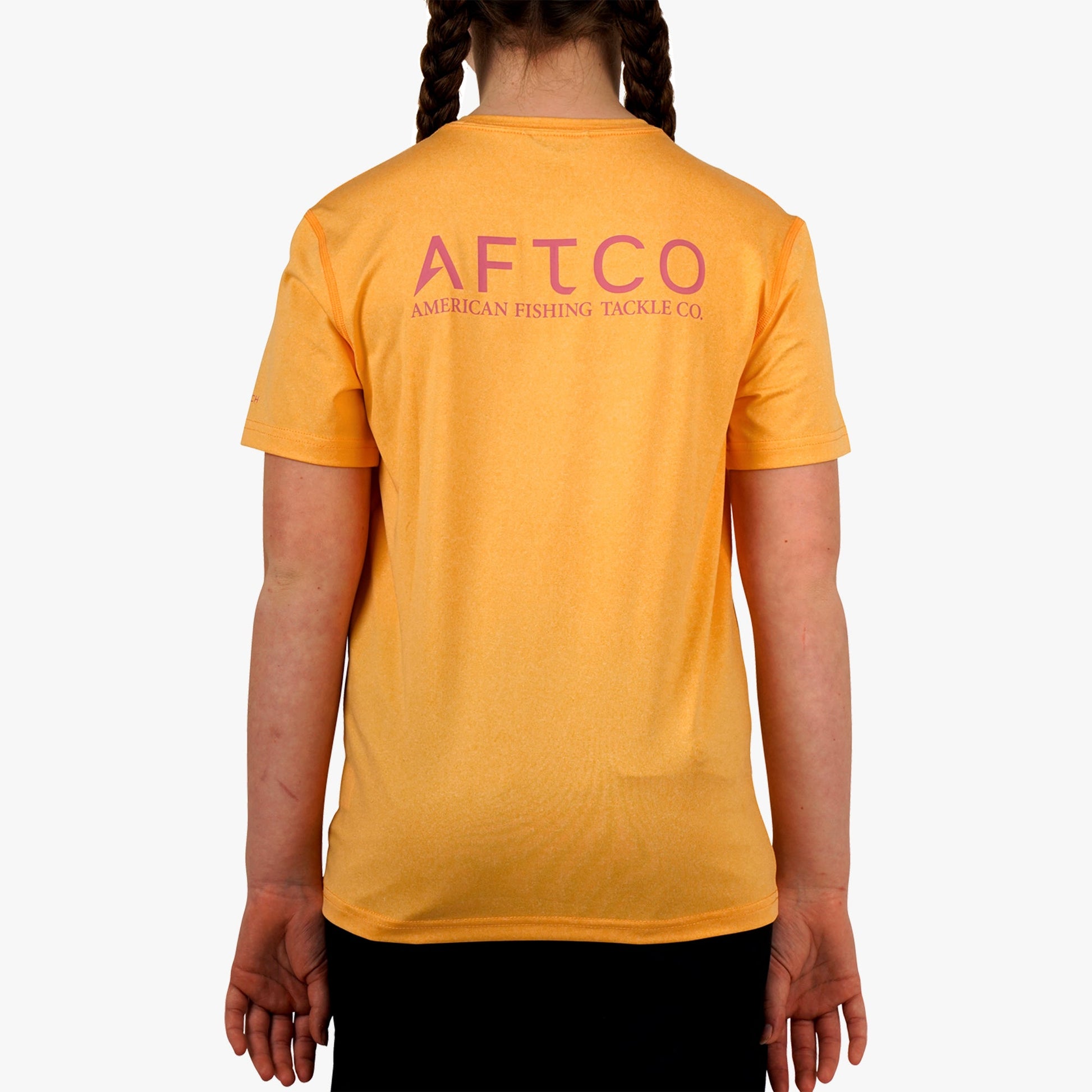 AFTCO Youth Samurai SS Performance Shirt Steel Heather