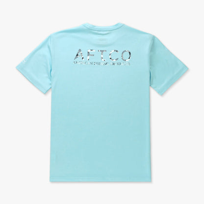 AFTCO Youth Samurai SS Performance Shirt Steel Heather