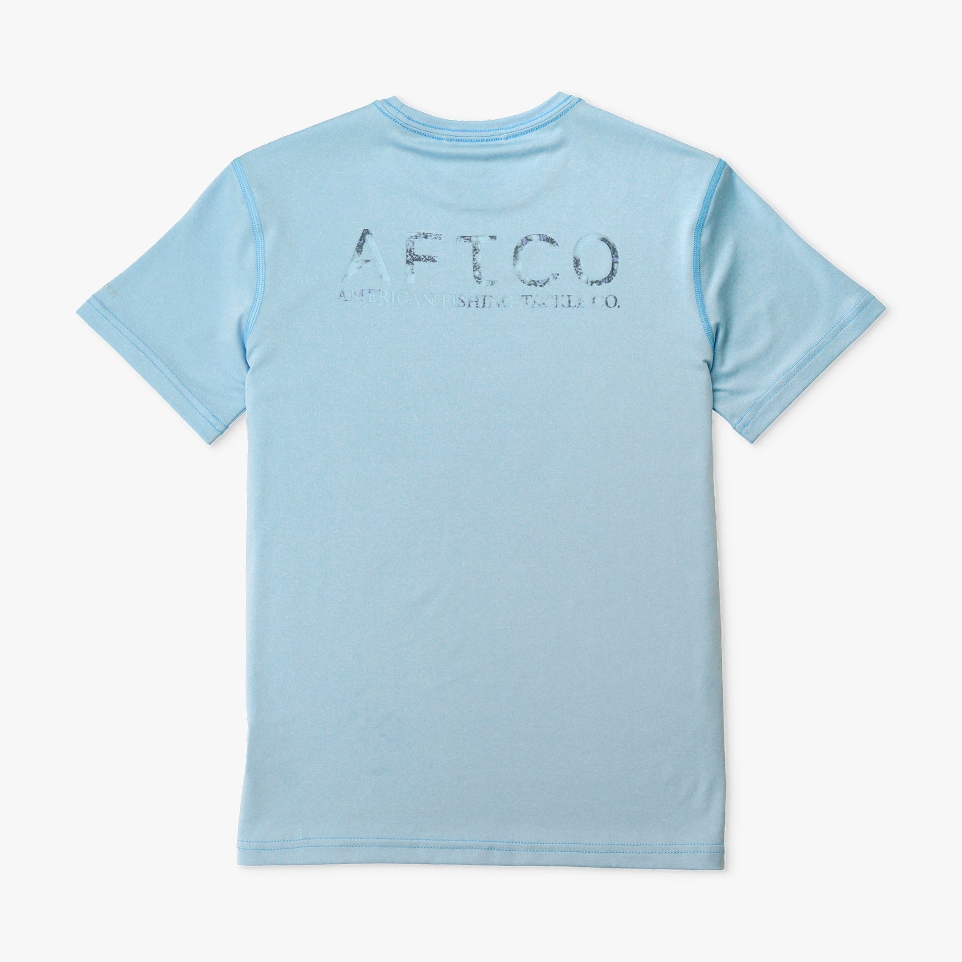 AFTCO Youth Samurai SS Performance Shirt Steel Heather