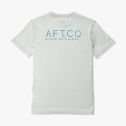 AFTCO Youth Samurai SS Performance Shirt Steel Heather