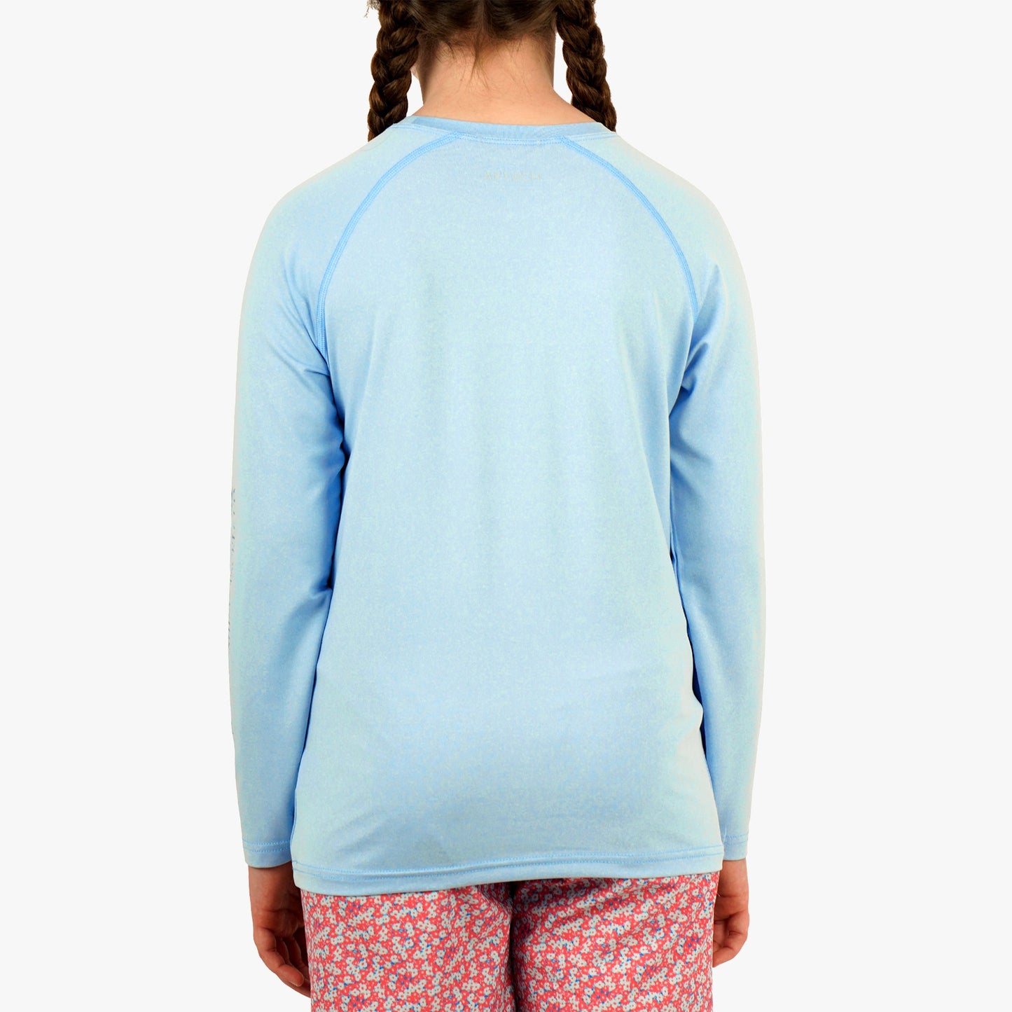 AFTCO Youth Samurai Performance LS Shirt Coral Sands Heather