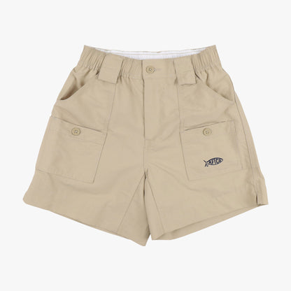 AFTCO Kids Original Fishing Shorts Khaki