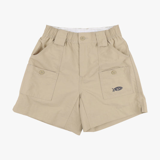 AFTCO Kids Original Fishing Shorts Khaki