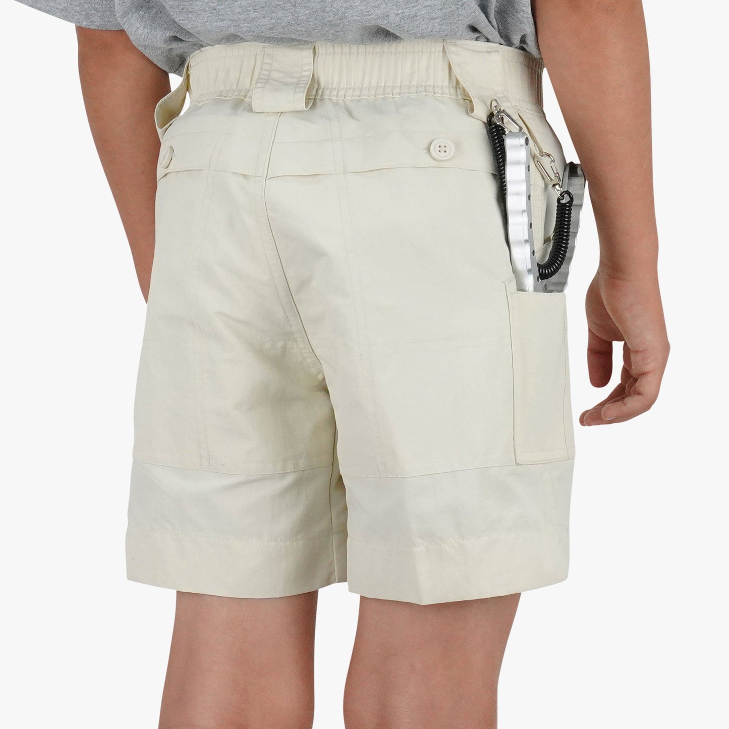 AFTCO Kids Original Fishing Shorts Khaki