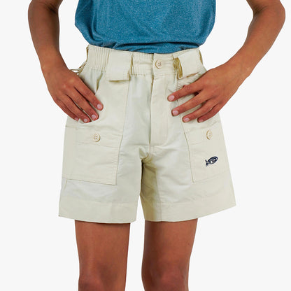 AFTCO Kids Original Fishing Shorts Khaki