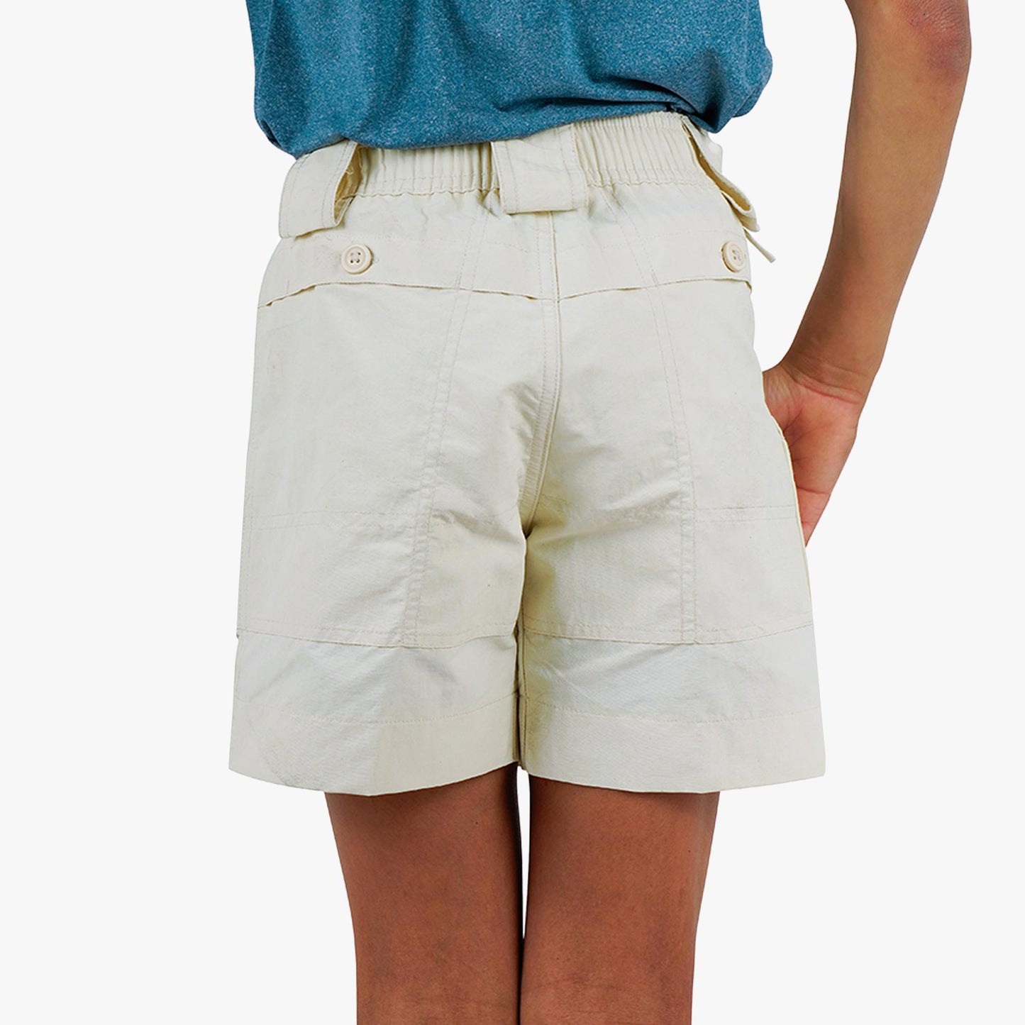 AFTCO Kids Original Fishing Shorts Khaki