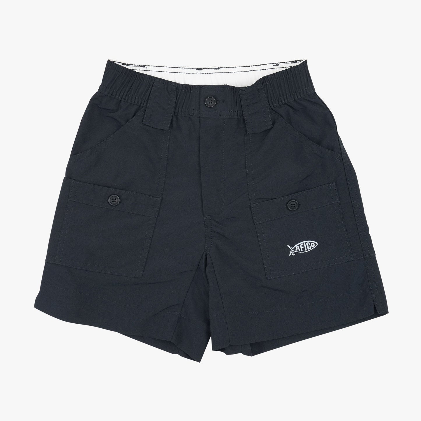 AFTCO Kids Original Fishing Shorts Khaki
