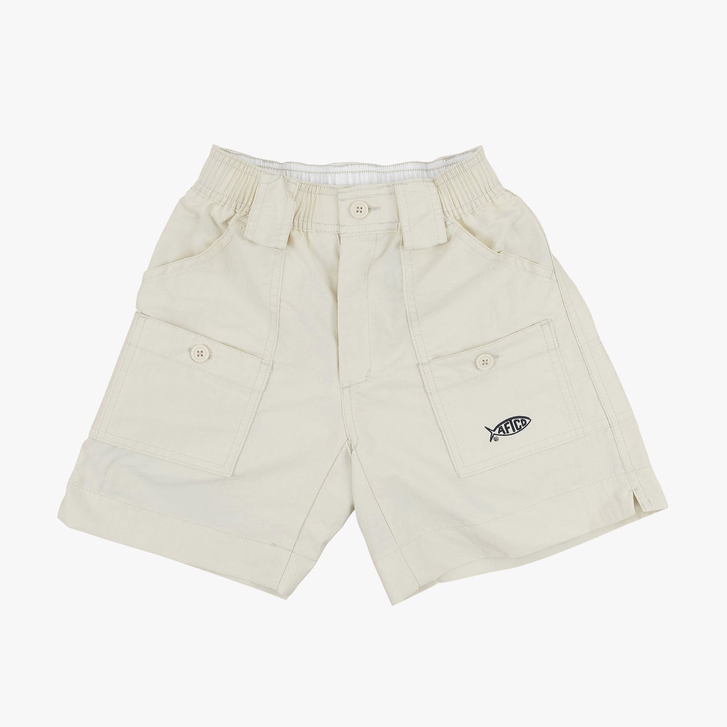 AFTCO Kids Original Fishing Shorts Khaki