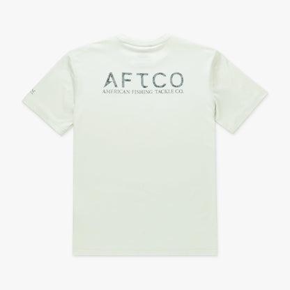 AFTCO Youth Samurai SS Performance Shirt Corsair Heather