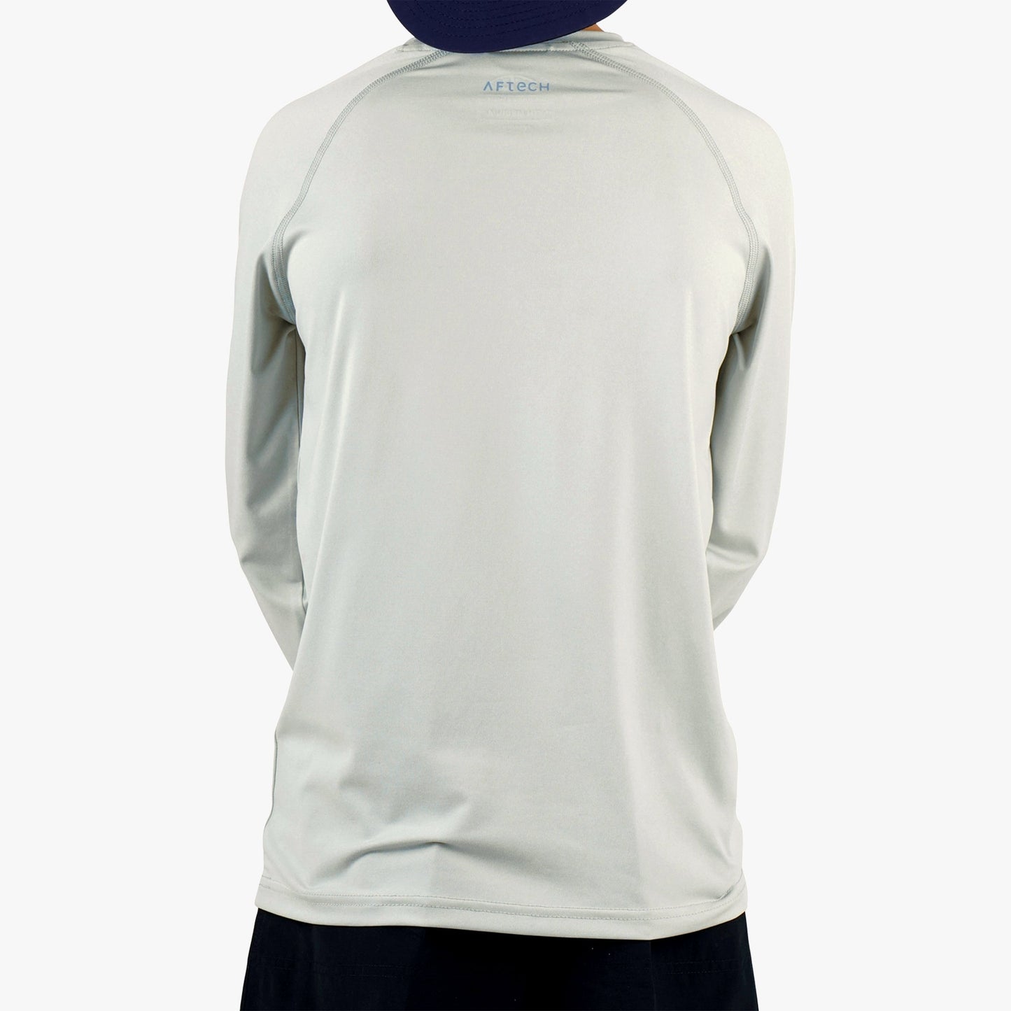AFTCO Youth Samurai Performance LS Shirt Clearwater Heather