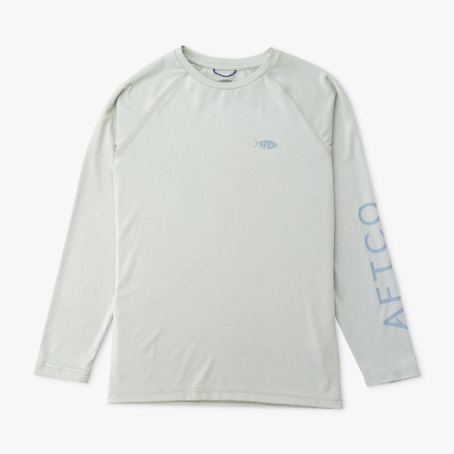 AFTCO Youth Samurai Performance LS Shirt Clearwater Heather
