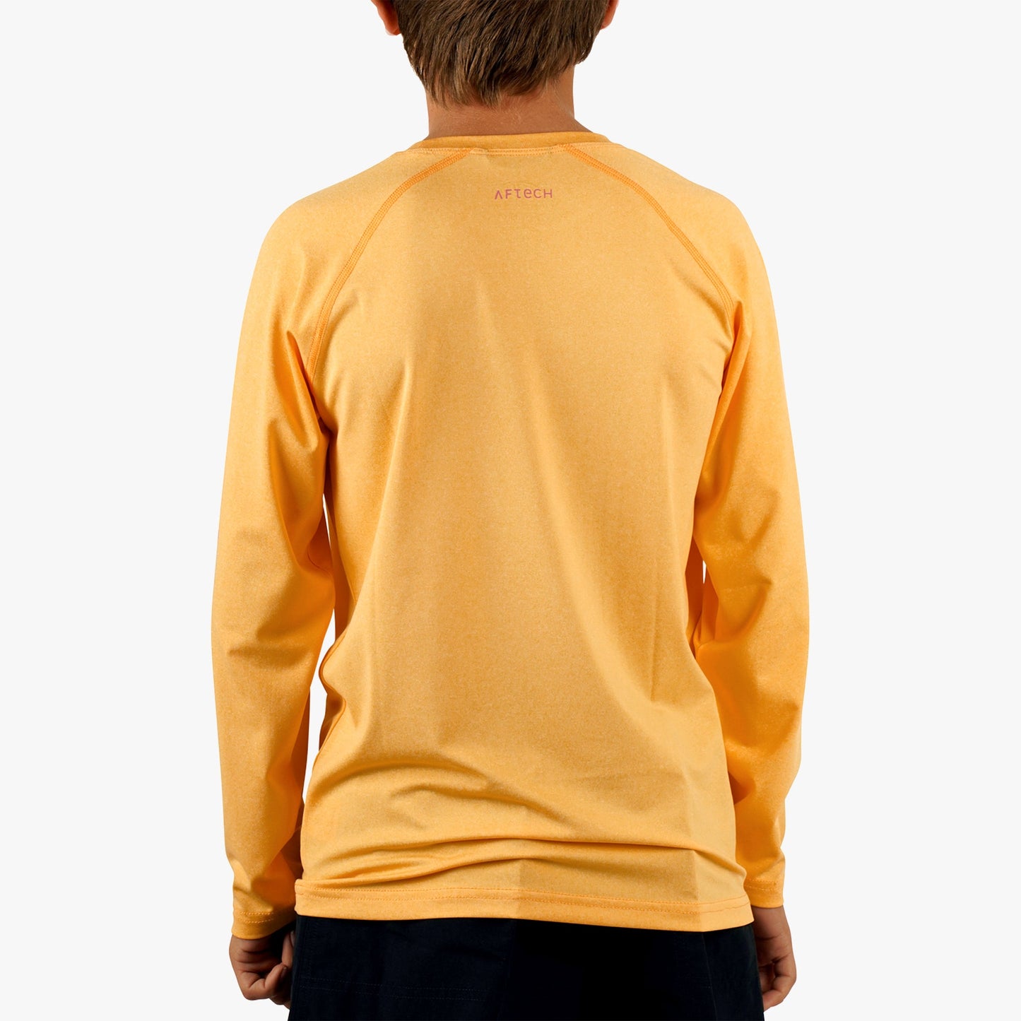 AFTCO Youth Samurai Performance LS Shirt Clearwater Heather