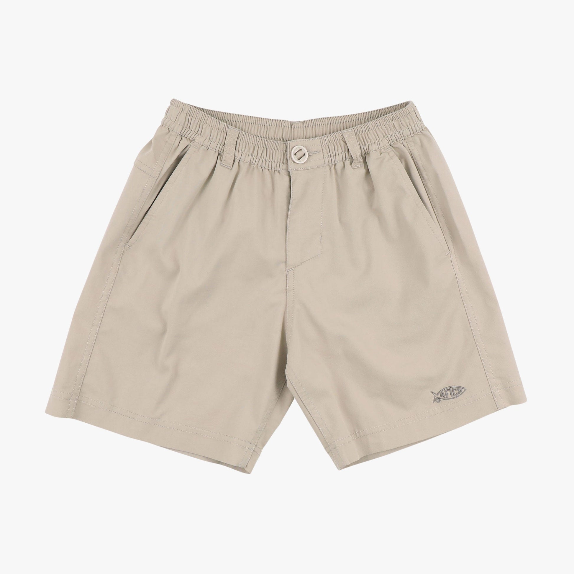 AFTCO Youth Landlocked Shorts Khaki