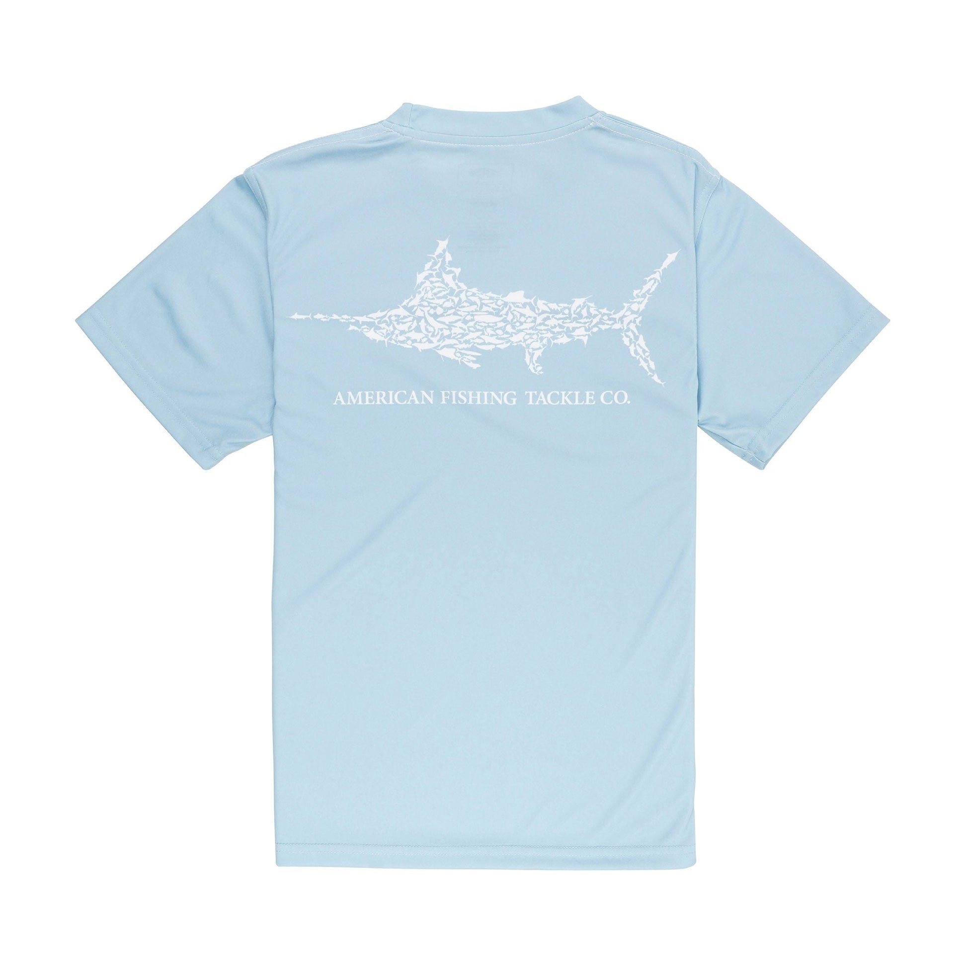 AFTCO Kids Jigfish Jig Fishing Short Sleeve Shirt Agate