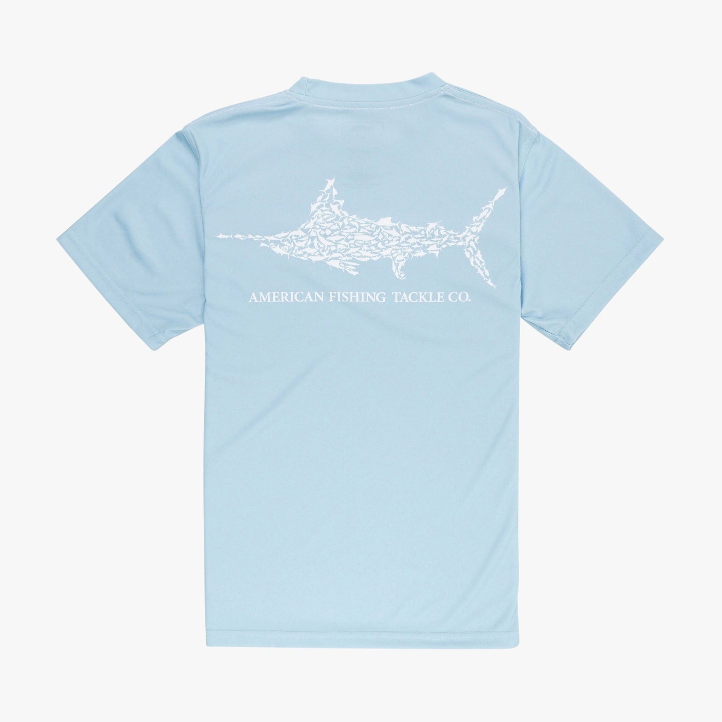 AFTCO Kids Jigfish Jig Fishing Short Sleeve Shirt Agate