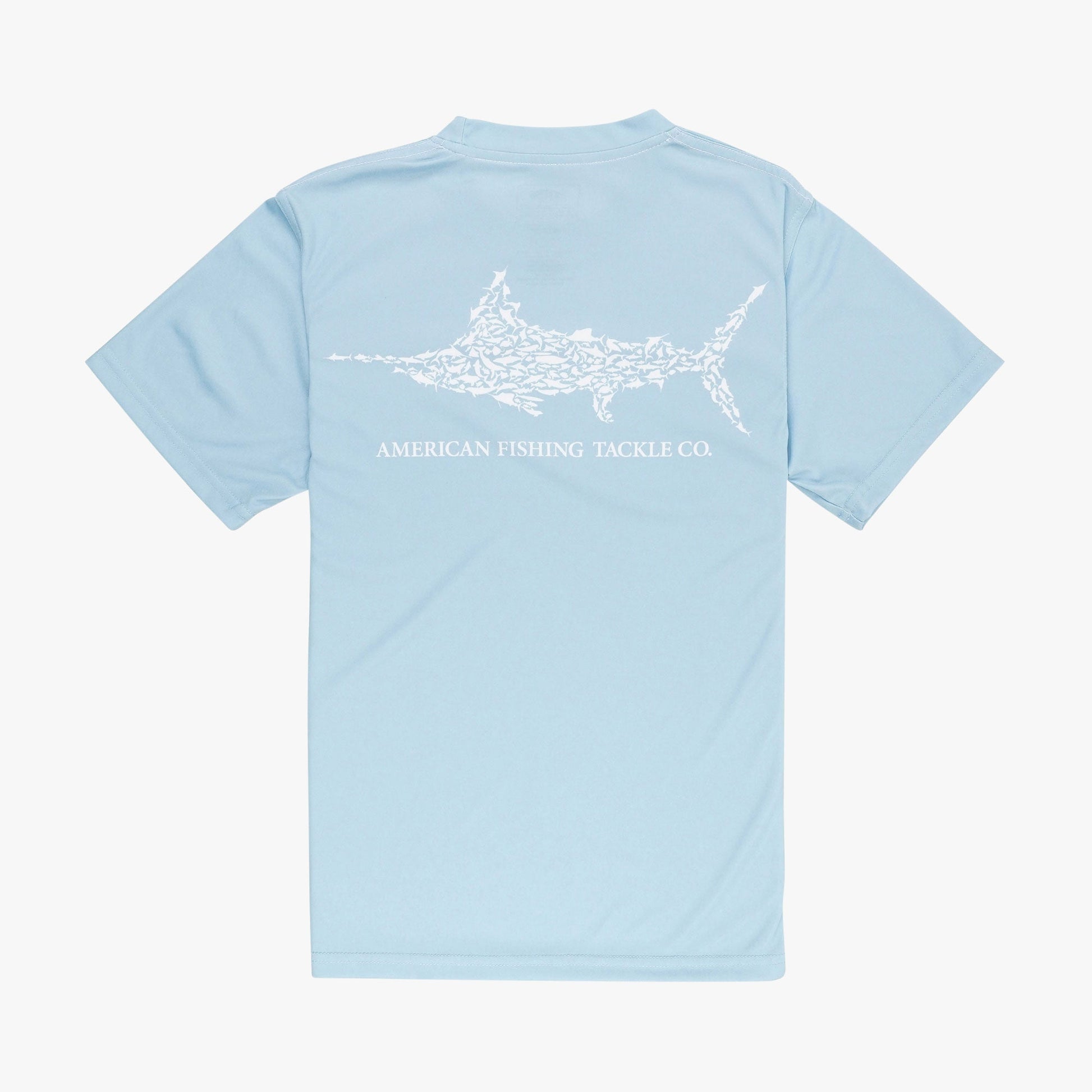 AFTCO Kids Jigfish Jig Fishing Short Sleeve Shirt Agate