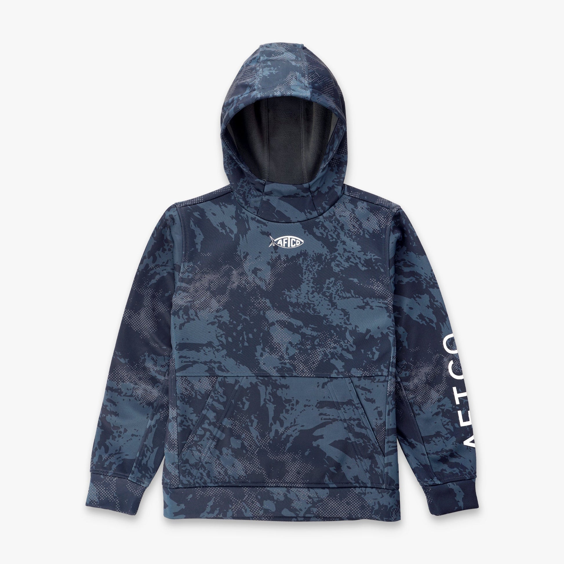 AFTCO Youth Shadow Tactical Hoodie Olive Current Camo