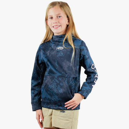 AFTCO Youth Shadow Tactical Hoodie Olive Current Camo