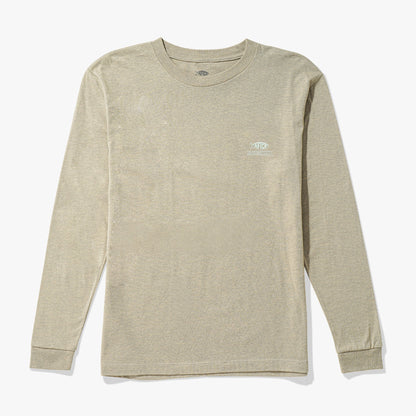 AFTCO Youth Billed Long Sleeve Fishing Shirt Navy Heather