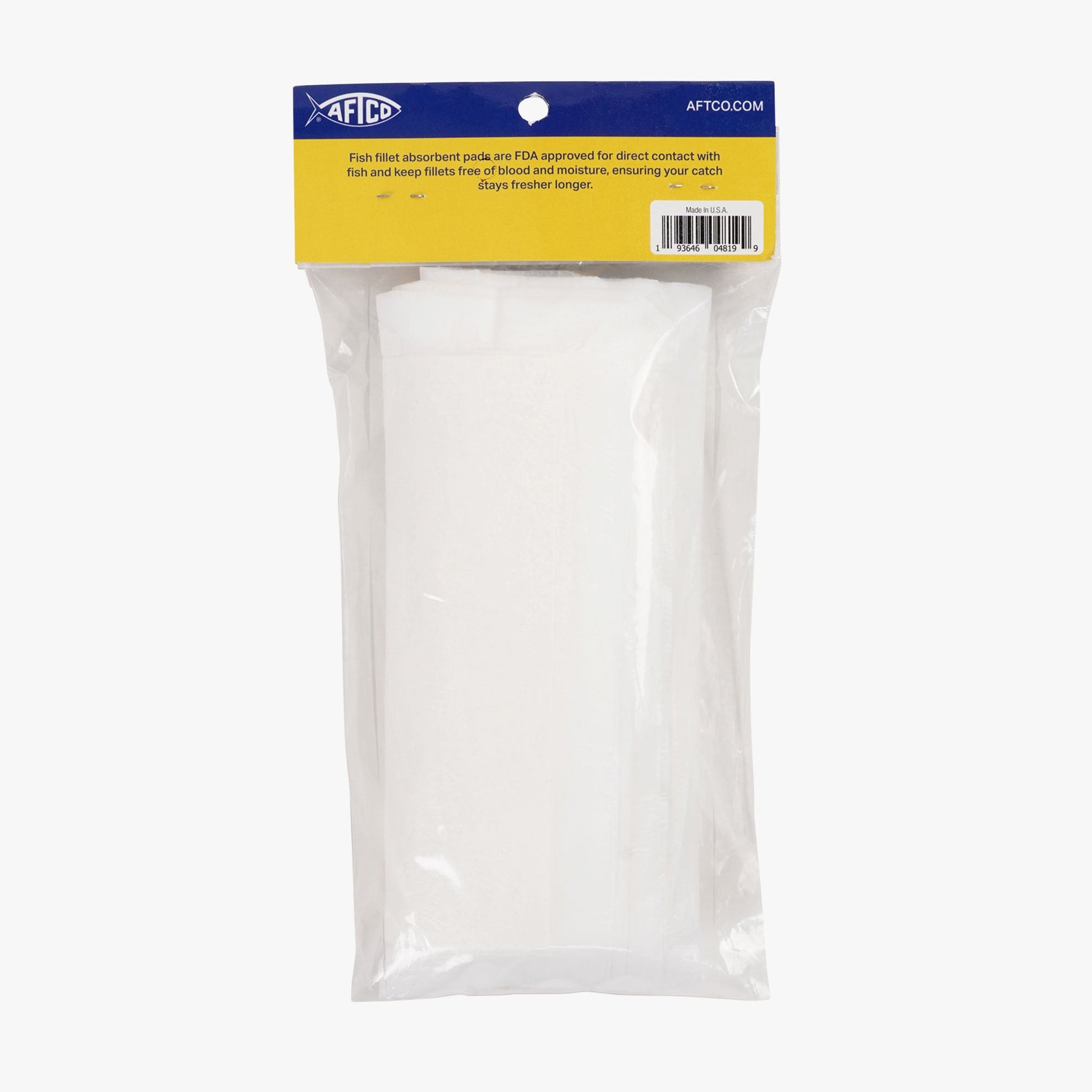 AFTCO Absorbent Pads Fish Fillet Care White