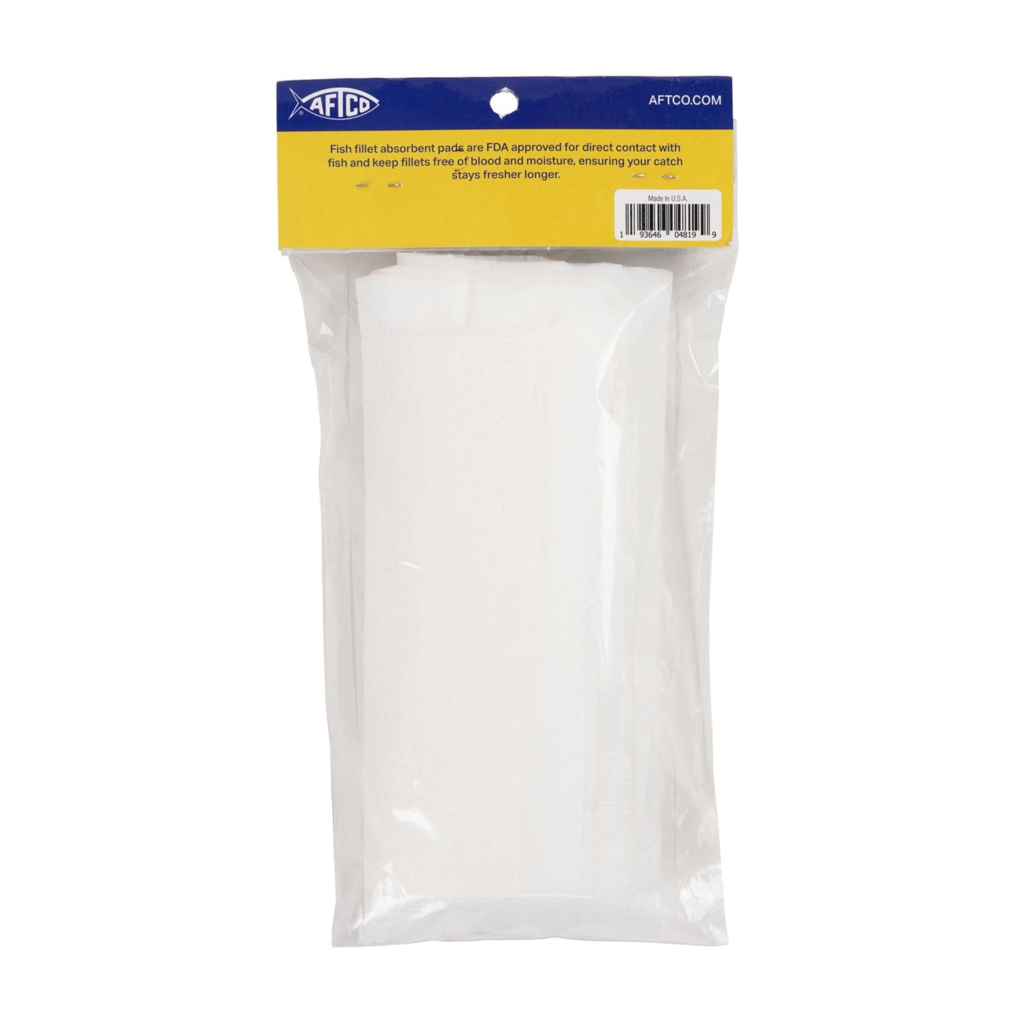 AFTCO Absorbent Pads Fish Fillet Care White