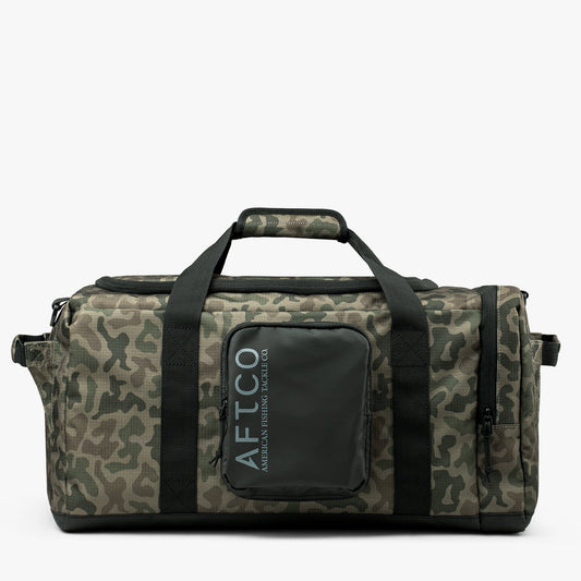 AFTCO 65L Boat Bag Forest Grouper Camo