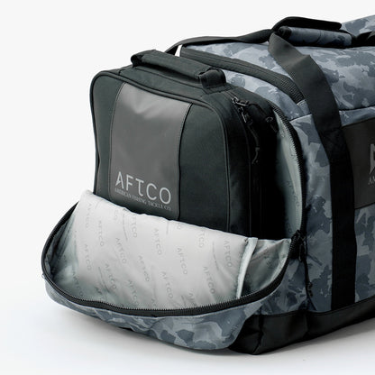 AFTCO 65L Boat Bag Forest Grouper Camo