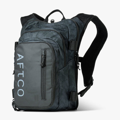 AFTCO Urban Angler Backpack Black Storm Camo