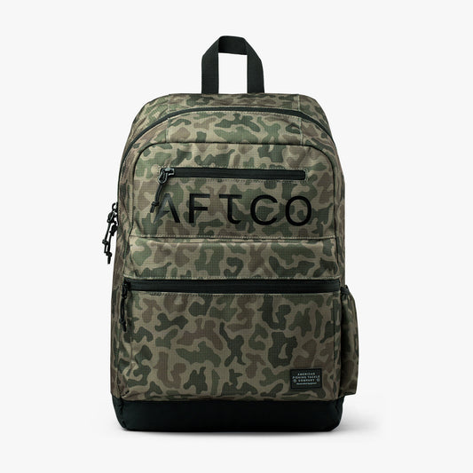 AFTCO Schoolie Backpack Forest Grouper Camo