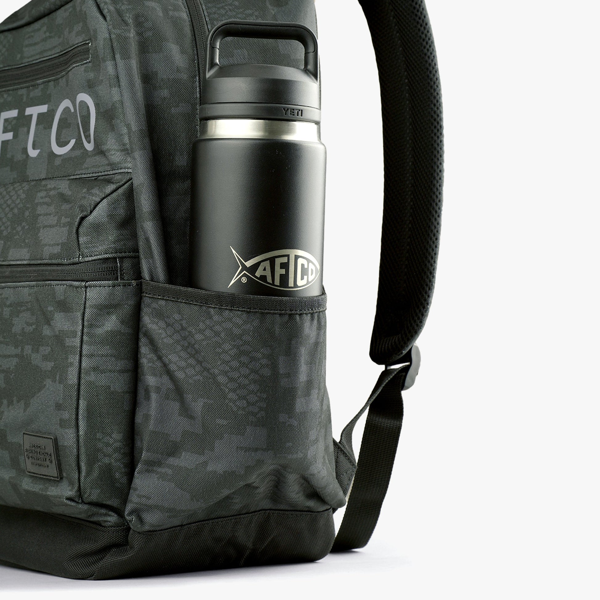 AFTCO Schoolie Backpack Forest Grouper Camo
