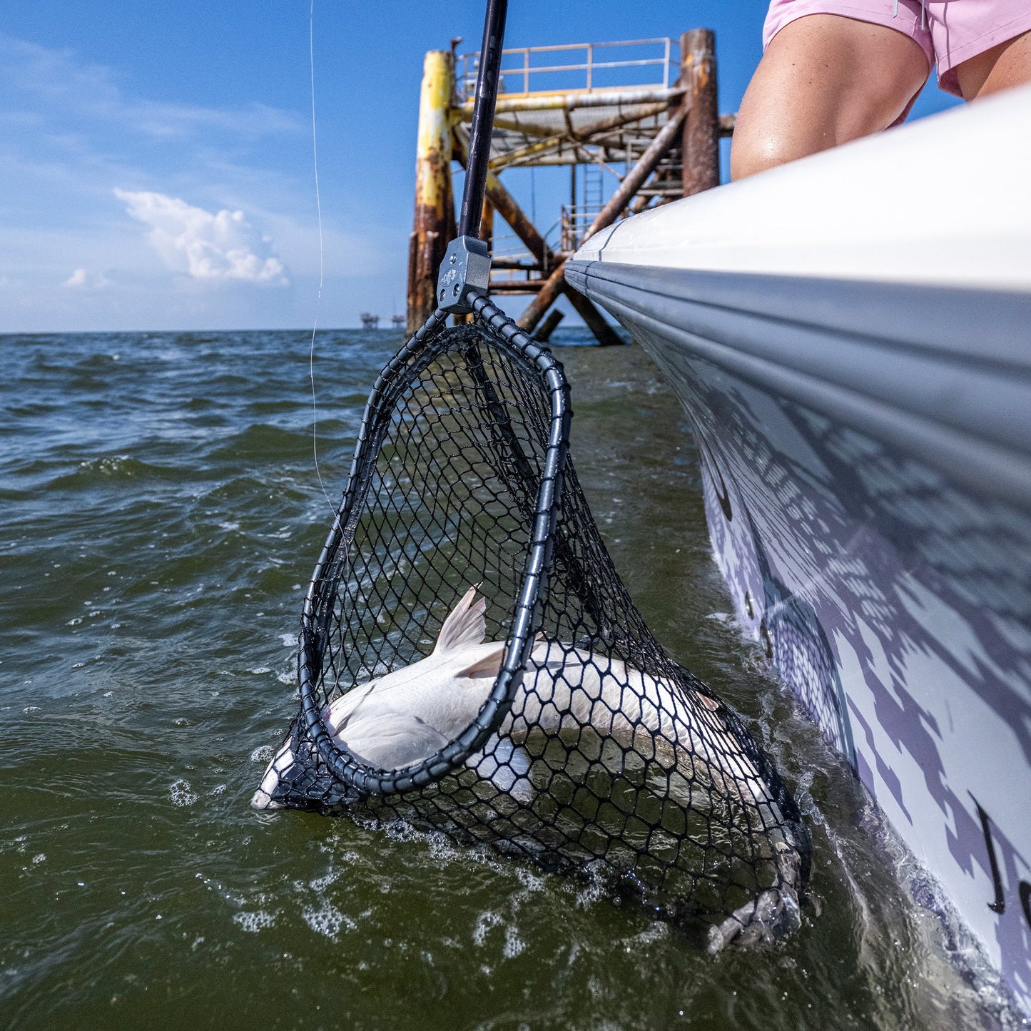 AFTCO Titan Landing Net Gun Metal