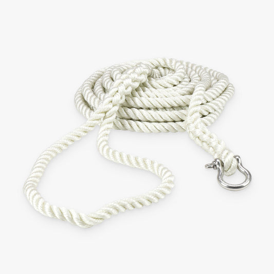 AFTCO Fly Gaff Rope Kit 25' White