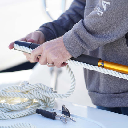 AFTCO Fly Gaff Rope Kit 25' White