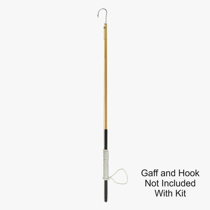 AFTCO Fly Gaff Rope Kit 25' White