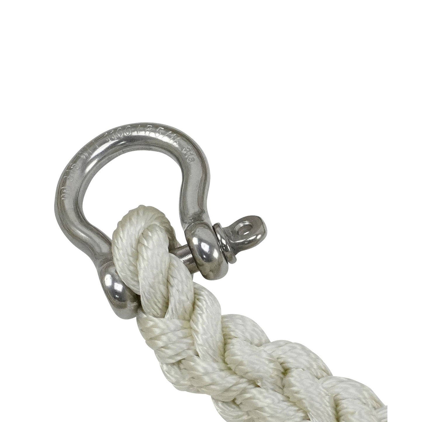 AFTCO Fly Gaff Rope Kit 25' White