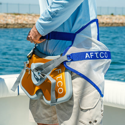 AFTCO Maxforce Lite Fishing Harness White