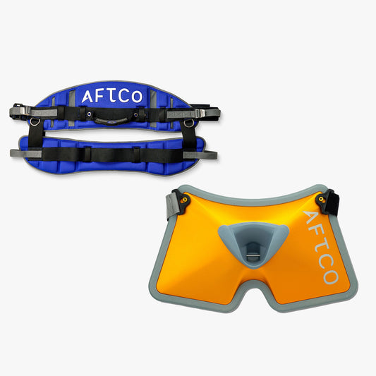AFTCO Standup HD Fishing Harness and Belt Kit Gold