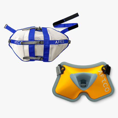 AFTCO Standup Lite Fishing Harness and Belt Kit Gold