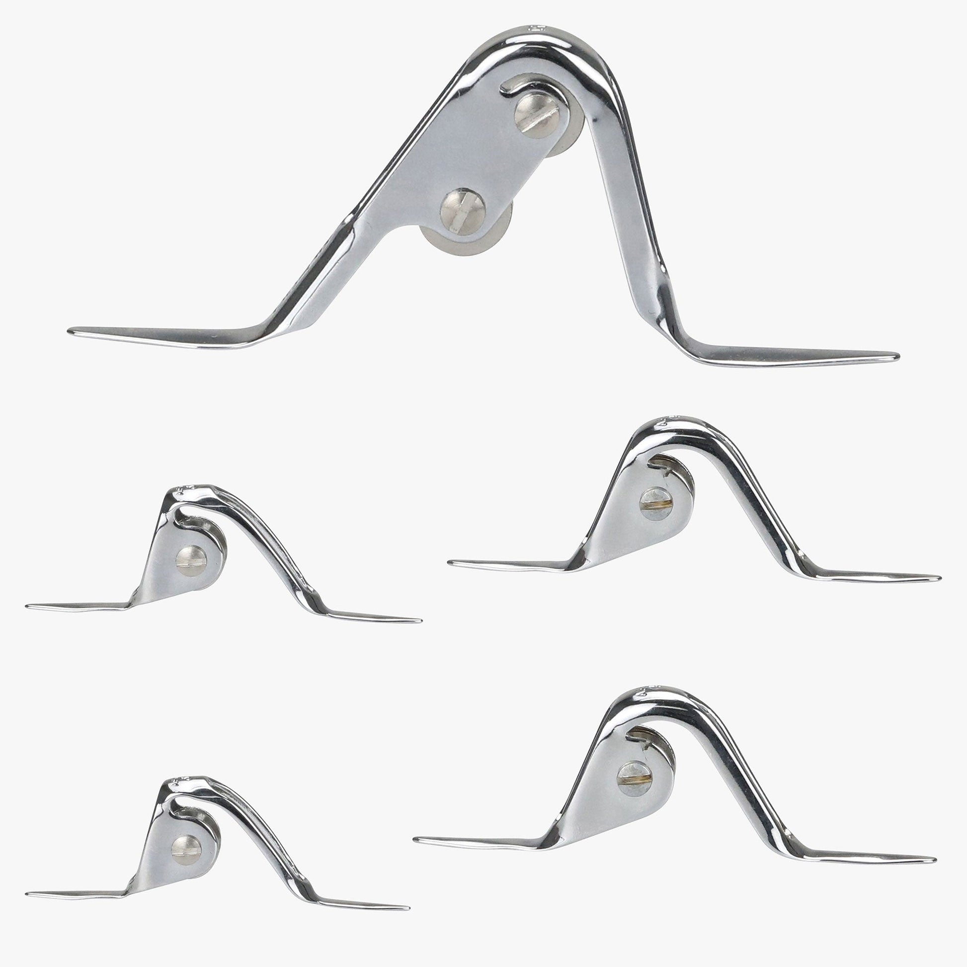AFTCO Heavy Duty Roller Guides Chrome 31