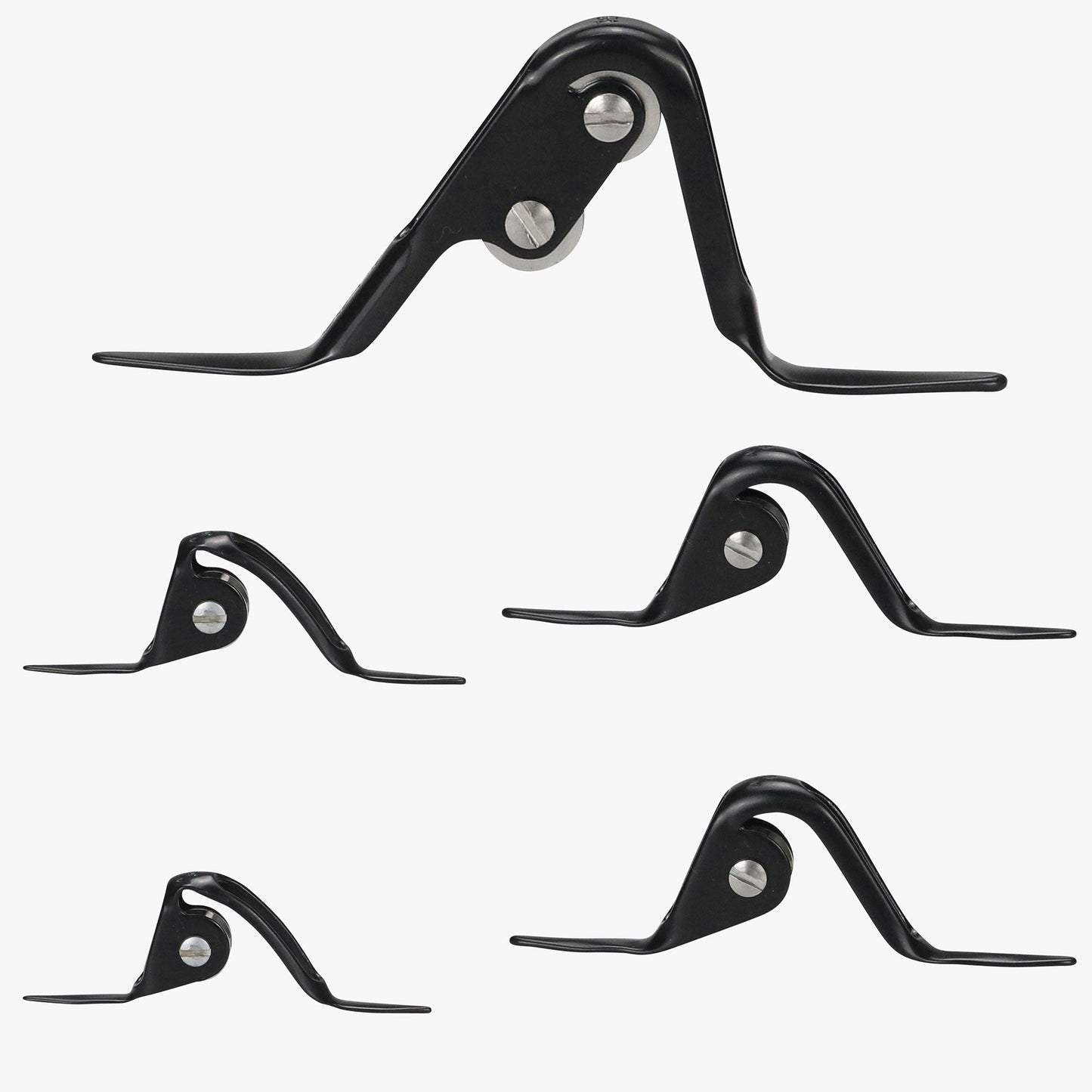 AFTCO Heavy Duty Roller Guides Chrome 31